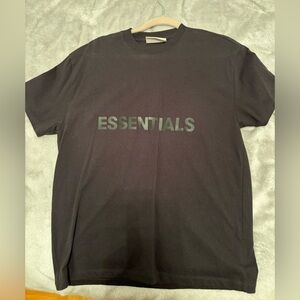 Black Essentials Fear Of God T-Shirt Never Worn